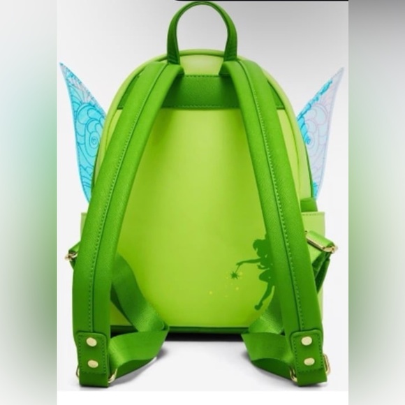 Loungefly Disney Peter Pan Tinker Bell Figural Mini Backpack - Picture 3 of 4